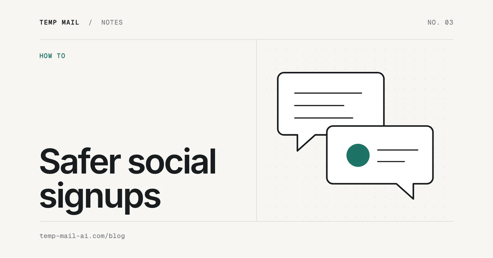 How to Use Temp Email for Social Media Signups - blog article thumbnail